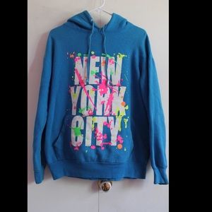 Blue New York Hoodie